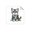 Picture of Fish Tie Kitty _GroupedProduct_Square_Mini_ _GroupedProduct_Square_Unframed_Print_Only_