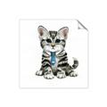 Picture of Fish Tie Kitty _GroupedProduct_Square_Mini_ _GroupedProduct_Square_Unframed_Print_Only_
