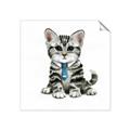 Picture of Fish Tie Kitty _GroupedProduct_Square_Mini_ _GroupedProduct_Square_Unframed_Print_Only_