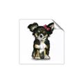Picture of Pink Bow Chihuahua  _GroupedProduct_Square_Mini_ _GroupedProduct_Square_Unframed_Print_Only_