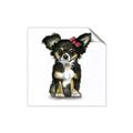 Picture of Pink Bow Chihuahua  _GroupedProduct_Square_Mini_ _GroupedProduct_Square_Unframed_Print_Only_