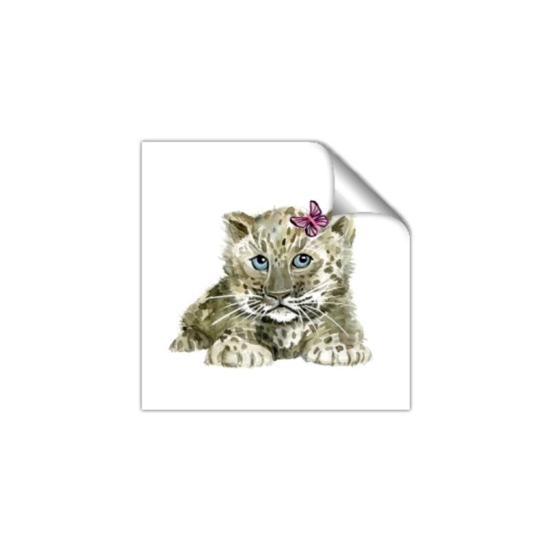 Picture of Lucy Leopard _GroupedProduct_Square_Mini_ _GroupedProduct_Square_Unframed_Print_Only_