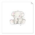 Picture of Baby Elephant _GroupedProduct_Square_Mini_ _GroupedProduct_Square_Unframed_Print_Only_