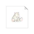 Picture of Baby Hippo _GroupedProduct_Square_Mini_ _GroupedProduct_Square_Unframed_Print_Only_