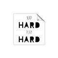 Picture of Nap Hard Play Hard I _GroupedProduct_Square_Mini_ _GroupedProduct_Square_Unframed_Print_Only_