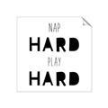 Picture of Nap Hard Play Hard I _GroupedProduct_Square_Mini_ _GroupedProduct_Square_Unframed_Print_Only_