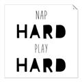 Picture of Nap Hard Play Hard I _GroupedProduct_Square_Mini_ _GroupedProduct_Square_Unframed_Print_Only_