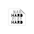 Picture of Nap Hard Play Hard II _GroupedProduct_Square_Mini_ _GroupedProduct_Square_Unframed_Print_Only_