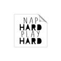 Picture of Nap Hard Play Hard II _GroupedProduct_Square_Mini_ _GroupedProduct_Square_Unframed_Print_Only_