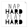 Picture of Nap Hard Play Hard II _GroupedProduct_Square_Mini_ _GroupedProduct_Square_Unframed_Print_Only_