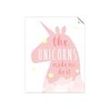 Picture of The Unicorns made me _GroupedProduct_Rectangle_Portrait_Mini_ _GroupedProduct_Rectangle_Portrait_Unframed_Print_Only_