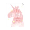 Picture of The Unicorns made me _GroupedProduct_Rectangle_Portrait_Mini_ _GroupedProduct_Rectangle_Portrait_Unframed_Print_Only_