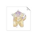 Picture of Baby Triceratops _GroupedProduct_Square_Mini_ _GroupedProduct_Square_Unframed_Print_Only_