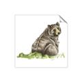 Picture of Bear in grass _GroupedProduct_Square_Mini_ _GroupedProduct_Square_Unframed_Print_Only_