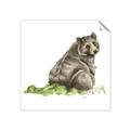 Picture of Bear in grass _GroupedProduct_Square_Mini_ _GroupedProduct_Square_Unframed_Print_Only_