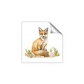 Picture of Fox in grass _GroupedProduct_Square_Mini_ _GroupedProduct_Square_Unframed_Print_Only_