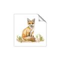 Picture of Fox in grass _GroupedProduct_Square_Mini_ _GroupedProduct_Square_Unframed_Print_Only_