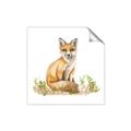 Picture of Fox in grass _GroupedProduct_Square_Mini_ _GroupedProduct_Square_Unframed_Print_Only_