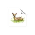 Picture of Deer in grass _GroupedProduct_Square_Mini_ _GroupedProduct_Square_Unframed_Print_Only_