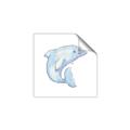 Picture of Blue Dolphin _GroupedProduct_Square_Mini_ _GroupedProduct_Square_Unframed_Print_Only_