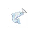 Picture of Blue Dolphin _GroupedProduct_Square_Mini_ _GroupedProduct_Square_Unframed_Print_Only_
