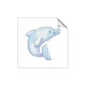 Picture of Blue Dolphin _GroupedProduct_Square_Mini_ _GroupedProduct_Square_Unframed_Print_Only_