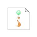 Picture of Balloon Fox _GroupedProduct_Square_Mini_ _GroupedProduct_Square_Unframed_Print_Only_