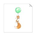 Picture of Balloon Fox _GroupedProduct_Square_Mini_ _GroupedProduct_Square_Unframed_Print_Only_
