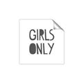 Picture of Girls Only _GroupedProduct_Square_Mini_ _GroupedProduct_Square_Unframed_Print_Only_