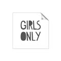 Picture of Girls Only _GroupedProduct_Square_Mini_ _GroupedProduct_Square_Unframed_Print_Only_
