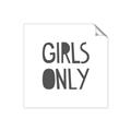 Picture of Girls Only _GroupedProduct_Square_Mini_ _GroupedProduct_Square_Unframed_Print_Only_