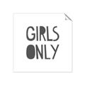 Picture of Girls Only _GroupedProduct_Square_Mini_ _GroupedProduct_Square_Unframed_Print_Only_