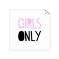 Picture of Girls Only Pink _GroupedProduct_Square_Mini_ _GroupedProduct_Square_Unframed_Print_Only_