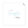 Picture of The Snuggle is Real Blue _GroupedProduct_Square_Mini_ _GroupedProduct_Square_Unframed_Print_Only_