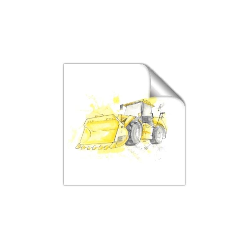 Picture of Construction Trucks II _GroupedProduct_Square_Mini_ _GroupedProduct_Square_Unframed_Print_Only_
