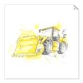 Picture of Construction Trucks II _GroupedProduct_Square_Mini_ _GroupedProduct_Square_Unframed_Print_Only_