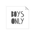 Picture of Boys Only  _GroupedProduct_Square_Mini_ _GroupedProduct_Square_Unframed_Print_Only_