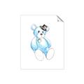 Picture of Blue Teddy _GroupedProduct_Rectangle_Portrait_Mini_ _GroupedProduct_Rectangle_Portrait_Unframed_Print_Only_