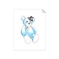 Picture of Blue Teddy _GroupedProduct_Rectangle_Portrait_Mini_ _GroupedProduct_Rectangle_Portrait_Unframed_Print_Only_
