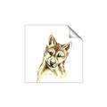 Picture of Woodland Wolf _GroupedProduct_Square_Mini_ _GroupedProduct_Square_Unframed_Print_Only_
