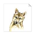 Picture of Woodland Wolf _GroupedProduct_Square_Mini_ _GroupedProduct_Square_Unframed_Print_Only_