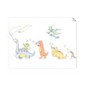 Picture of Dino Parade I _GroupedProduct_Rectangle_Landscape_Mini_ _GroupedProduct_Rectangle_Landscape_Unframed_Print_Only_