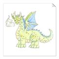 Picture of Dragon  _GroupedProduct_Square_Mini_ _GroupedProduct_Square_Unframed_Print_Only_