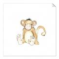 Picture of Baby Monkey _GroupedProduct_Square_Mini_ _GroupedProduct_Square_Unframed_Print_Only_