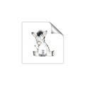 Picture of Baby Zebra _GroupedProduct_Square_Mini_ _GroupedProduct_Square_Unframed_Print_Only_
