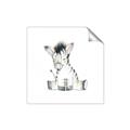 Picture of Baby Zebra _GroupedProduct_Square_Mini_ _GroupedProduct_Square_Unframed_Print_Only_