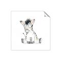 Picture of Baby Zebra _GroupedProduct_Square_Mini_ _GroupedProduct_Square_Unframed_Print_Only_