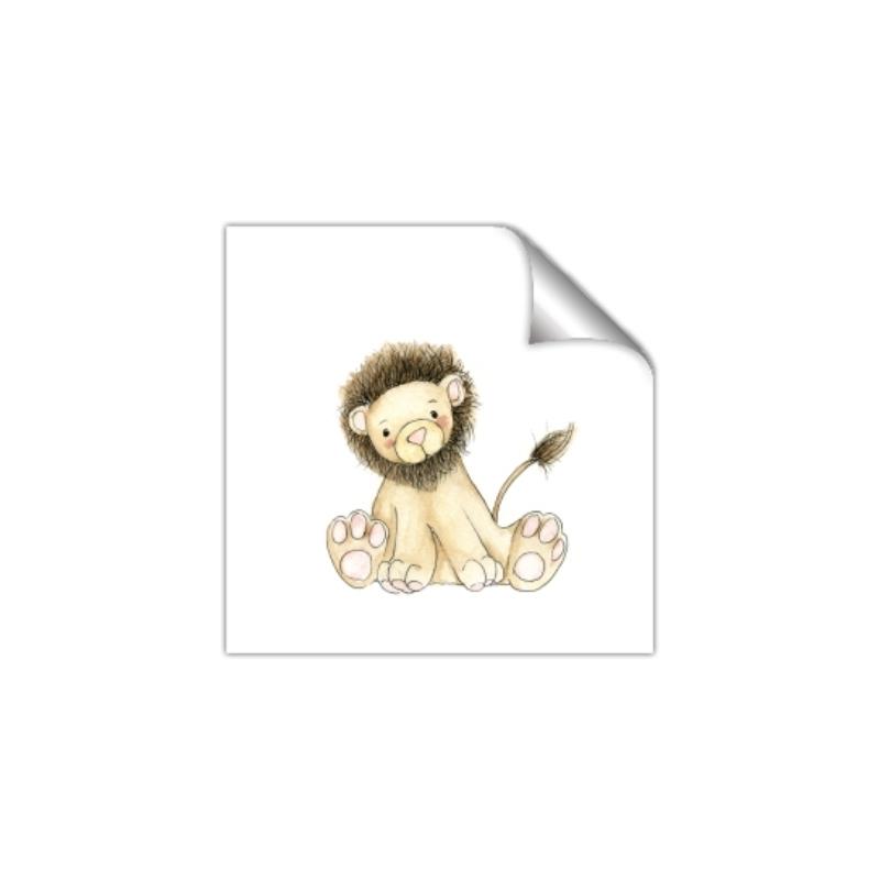 Picture of Baby Lion _GroupedProduct_Square_Mini_ _GroupedProduct_Square_Unframed_Print_Only_