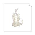 Picture of Playful Kitty _GroupedProduct_Square_Mini_ _GroupedProduct_Square_Unframed_Print_Only_