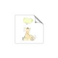 Picture of Heart Balloon Giraffe _GroupedProduct_Square_Mini_ _GroupedProduct_Square_Unframed_Print_Only_